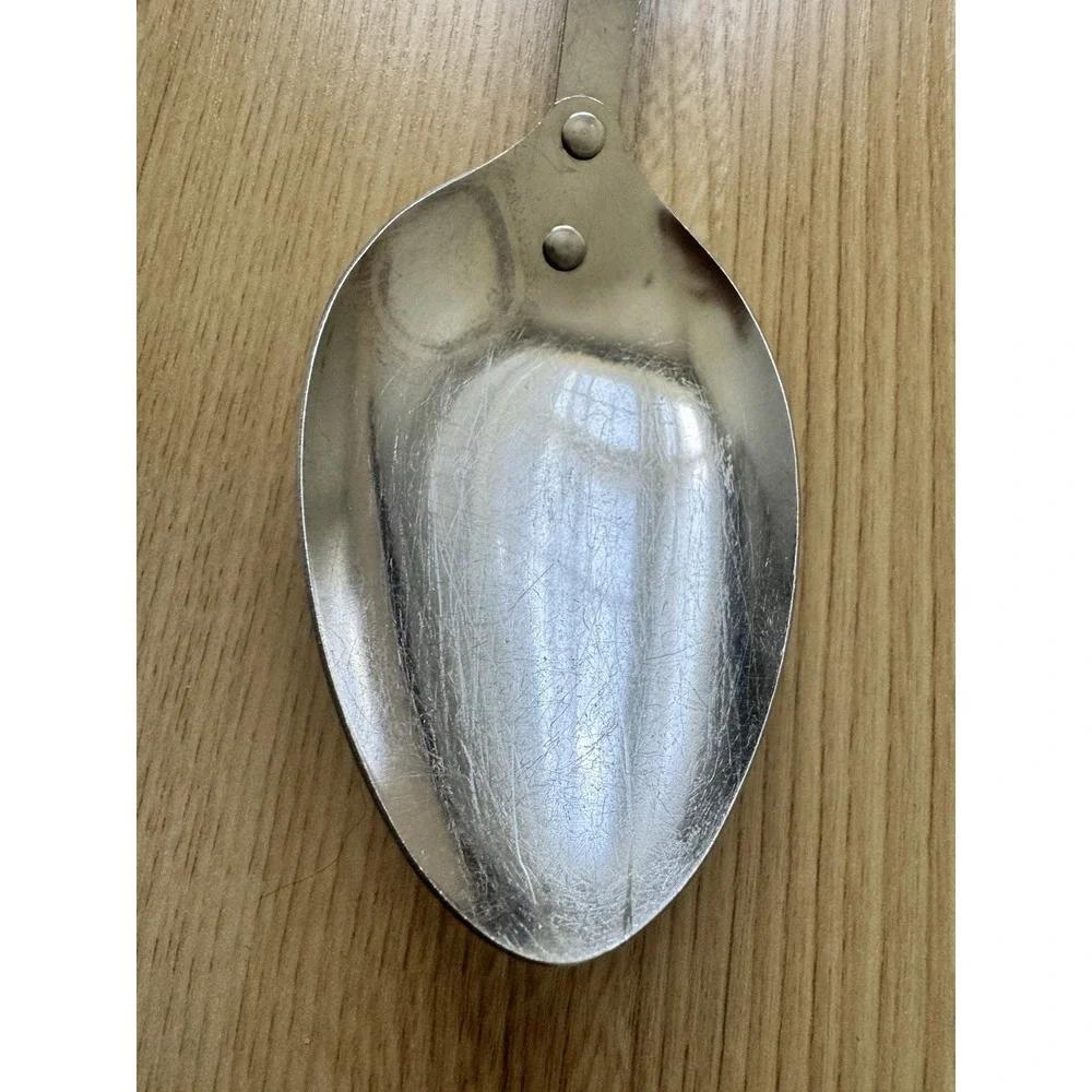 Vintage Sears Stainless Steel Serving Spoon Made‎ in USA